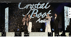 Desktop Screenshot of crystalbootawards.com